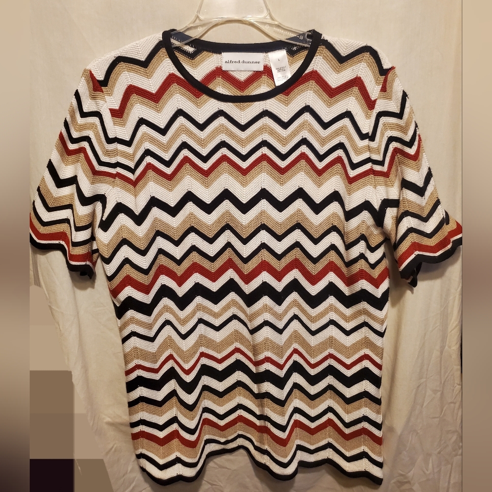 Alfred Dunner ZigZag Top